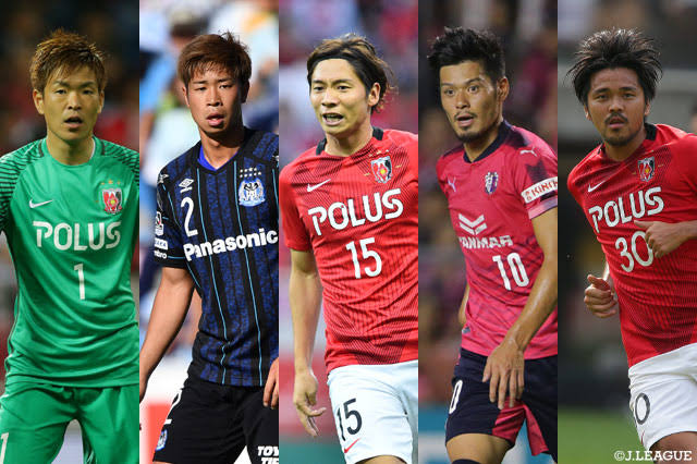 Top 5 football clubs in Japan