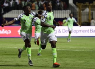 Nigeria vs. Cameroon AFCON 2019 match