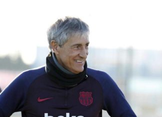 Barcelona Head Coach: Quique Setien