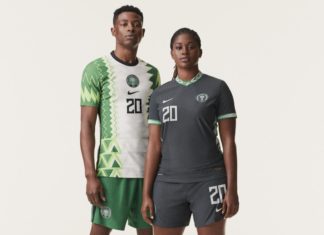 Nigerian new Nike Jersey 2020