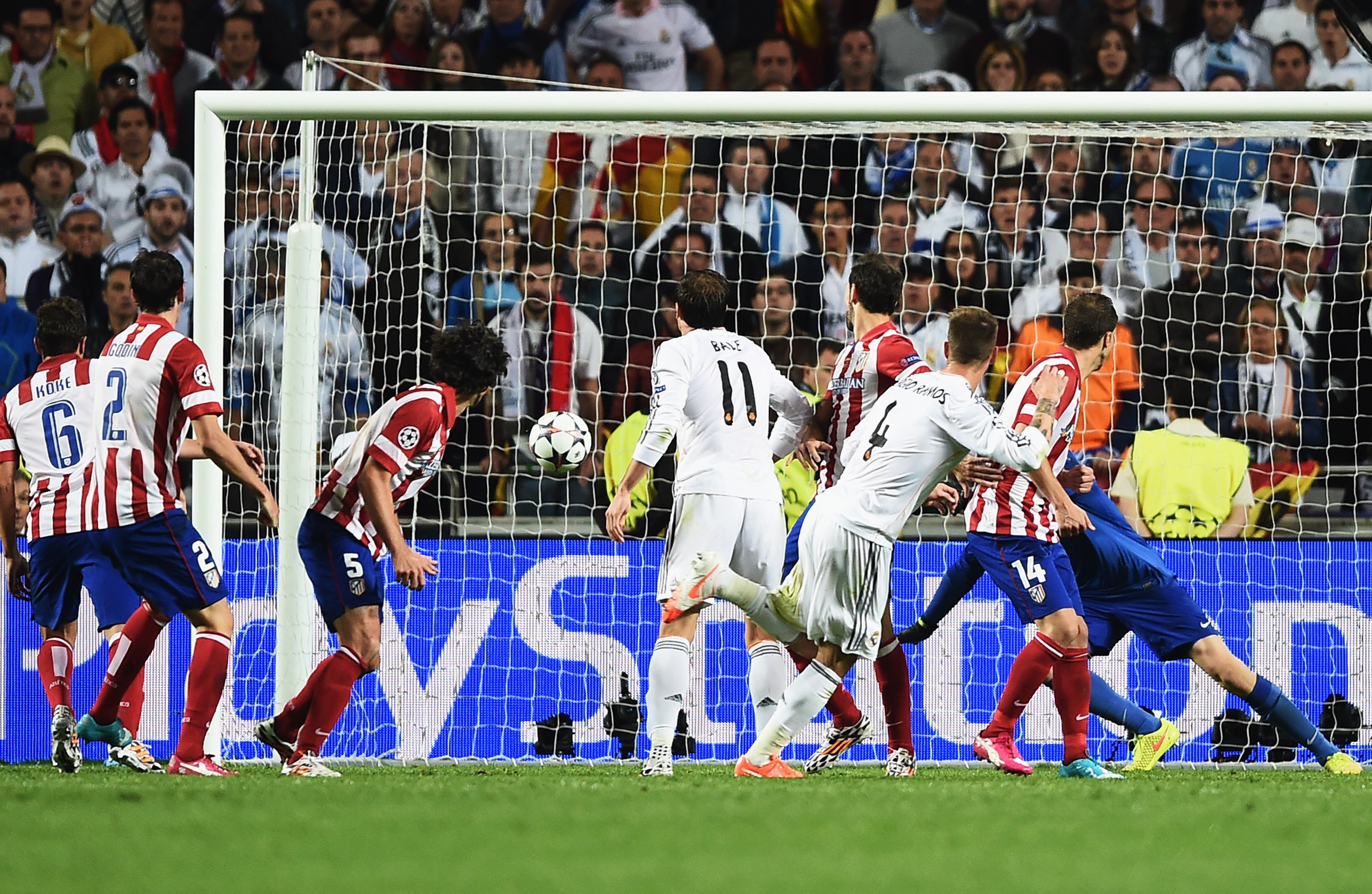 Ramos' scores against Atletico, 2014
