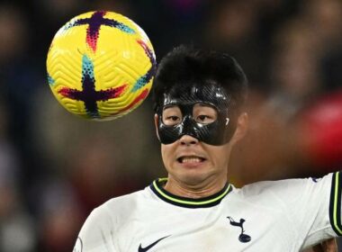 South Korean striker Son Heung-Min Why Do Soccer Players Wear A Mask?