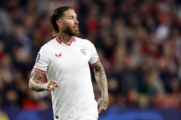 Sergio Ramos football players who could he great managers SEVILLE - Sergio Ramos of Sevilla FC during the UEFA Champions League Group B match between Sevilla FC and PSV Eindhoven at the Estadio Ramon Sanchez-Pizjuan on November 29, 2023 in Seville, Spain. ANP MAURICE VAN STEEN
