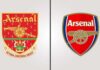 Arsenal Old and New Crests