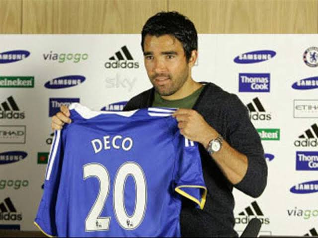 Deco Footballers Who Have Worn The Number 20 Jersey