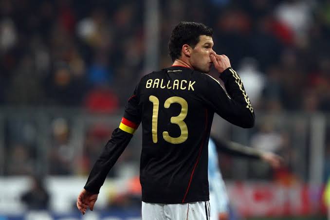 Michael Ballack Famous Footballers Who Wore The Number 13 Jersey 