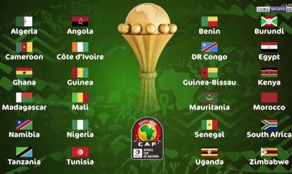24 Qualified Teams for the 2021 AFCON