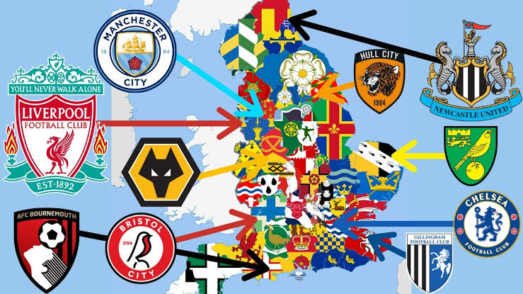 England Football Clubs With The Most Football Clubs