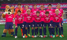 Cerezo Osaka football teams who play in pink