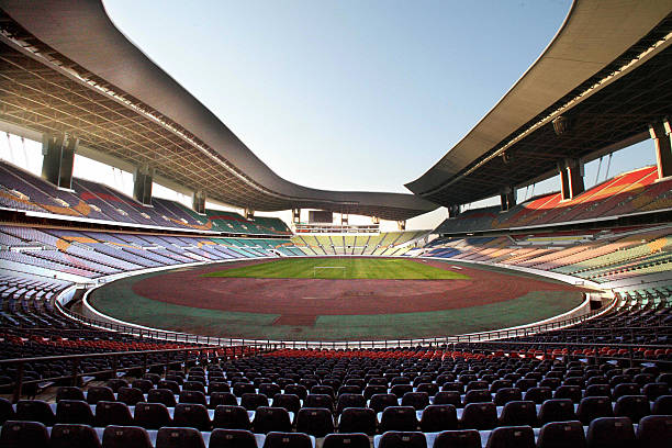 The Guangdong Olympic Stadium, built in 2001 with a capacity of 80,012 seats, will be the main venue of the 16th Asian Games from November 12 to 27, 2010 in Guangzhou, southern China's Guangdong province on November 11, 2008.  There will be 42 sports, up from 39 at the last Games, as Guangzhou tries to outdo anything seen before. Two years ago Qatar staged what was widely seen as the best Asian Games ever and 2010 host China is ploughing huge amounts of money into taking the multi-sports event to yet another level, regardless of the global economic crisis, national pride is on the line for the southern city of Guangzhou, not just to better Doha but to build on the enormous success of the Beijing Olympics.           AFP PHOTO