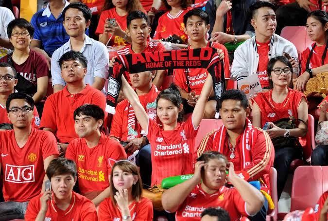Liverpool Clubs With The Most Fans In Asia