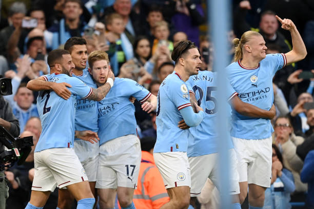 Manchester City European football clubs with the highest wage bills 2023