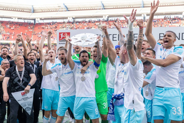 Schalke 04 newly promoted Bundesliga clubs for the 2022/23 season