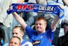 Chelsea and Glasgow Rangers friendship