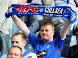 Chelsea and Glasgow Rangers friendship