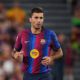 BARCELONA, SPAIN - AUGUST 27: Rodri of Barcelona looks on during the LaLiga EA Sports 2026/27 match between FC Barcelona and Athletic Club at Spotify Camp Nou on August 27, 2026 in Barcelona, Spain.