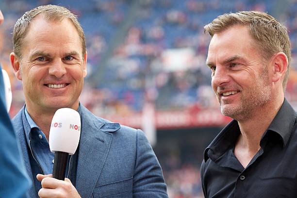 Frank & Ronald de Boer football Coaches who are brothers 
