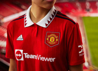 Manchester United home kit 2022/23 top football jerseys