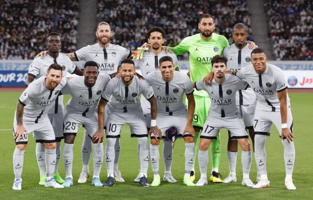 PSG 2022 team best soccer teams in the world