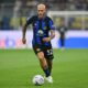Federico Dimarco best left backs in the world MILAN, ITALY - AUGUST 19: Federico Dimarco of FC Internazionale in action during the Serie A TIM match between FC Internazionale and AC Monza at Stadio Giuseppe Meazza on August 19, 2023 in Milan, Italy.