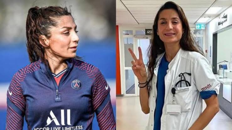 Nadia Nadim soccer players who are doctors