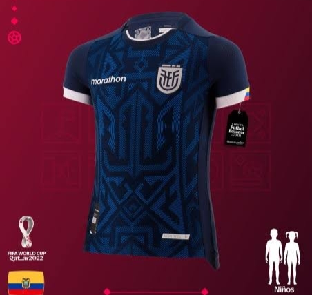 Ecuador Away World Cup 2022 Kit