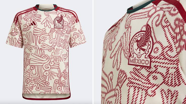 Mexico Away World Cup Kit 2022