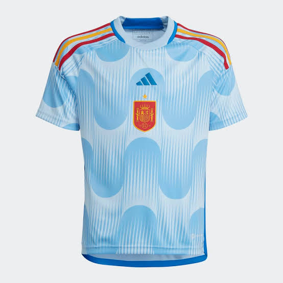 Spain Away World Cup kit 2022