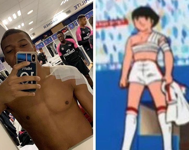Mbappe has expressed his fondness for the Japanese anime 'Captain Tsubasa 