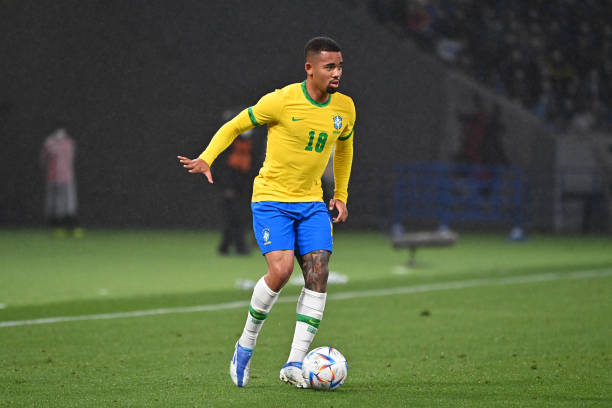 Gabriel Jesus best Brazilian soccer players 2022