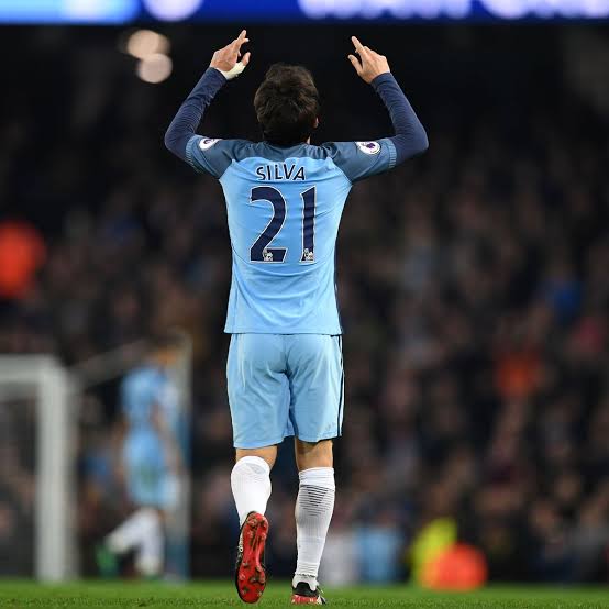 David Silva football players who who wore number 21 