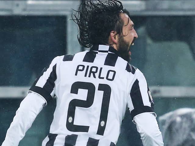 Andrea Pirlo number 21 jersey