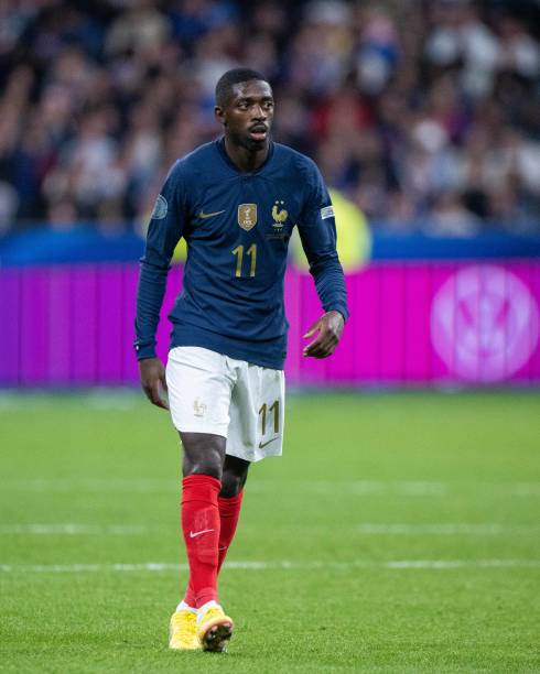 Ousmane Dembélé best football players in France 2022