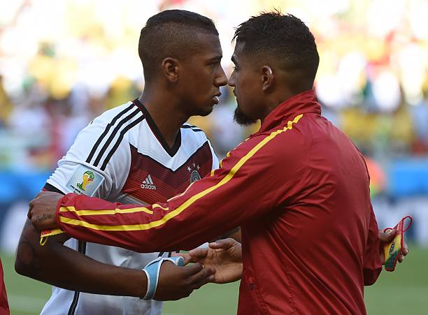 Brothers who play football for different countries Group G football match between Germany and Ghana at the Castelao Stadium in Fortaleza during the 2014 FIFA World Cup on June 21, 2014. AFP 