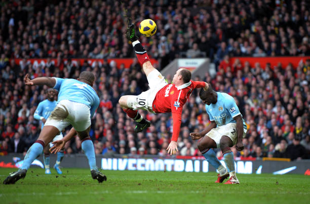 Best bicycle kicks of all time Wayne Rooney vs. Manchester City (2011)