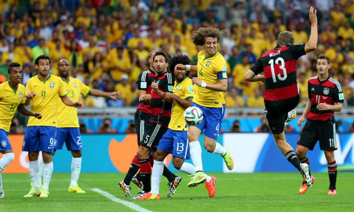 Most Iconic Soccer Games Of The 2010s Germany semi-final Brazil 2014 World Cup