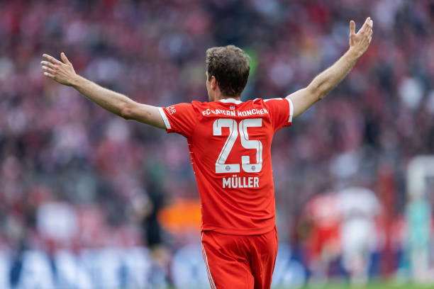 Thomas Müller number 25 jersey
