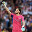 LONDON, ENGLAND - APRIL 25: James Trafford of Manchester City acknowledges the fans following victory during the Emirates FA Cup Semi Final match between Manchester City and Southampton at Wembley Stadium on April 25, 2026 in London, England