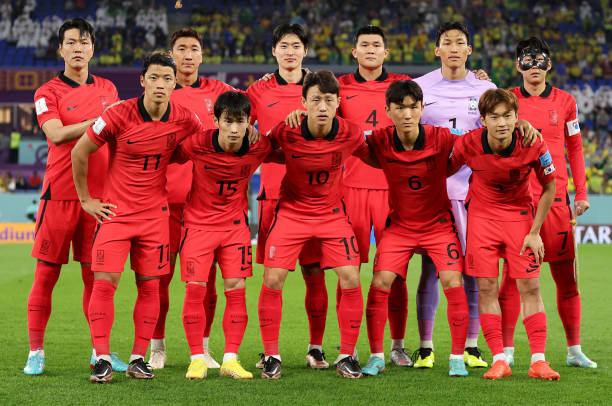 South Korea national soccer teams sponsored by Nike 