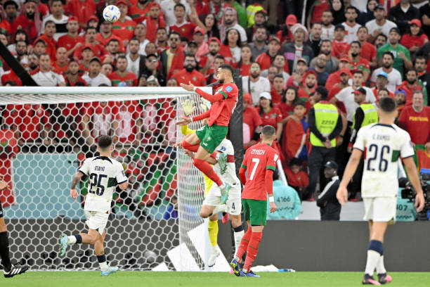 Youssef El-Nesyri vs Portugal highest jumps in football 