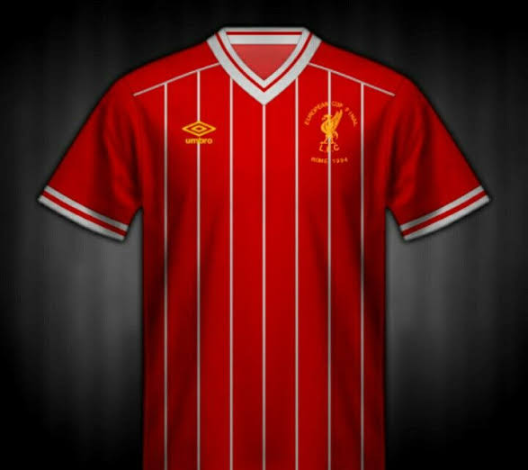 Liverpool (1984) best jerseys in football history 