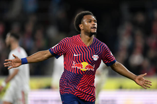 Lois Openda most underrated footballers COLOGNE, GERMANY - MARCH 15: Lois Openda of RB Leipzig celebrates scoring his team's third goal during the Bundesliga match between 1. FC Köln and RB Leipzig at RheinEnergieStadion on March 15, 2024 in Cologne, Germany. 