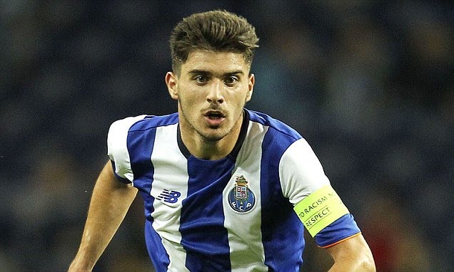 Ruben Neves youngest captains in football history FC Porto v Maccabi Tel-Aviv, UEFA Champions League football match at Dragao Stadium, Porto, Portugal - 20 Oct 2015 