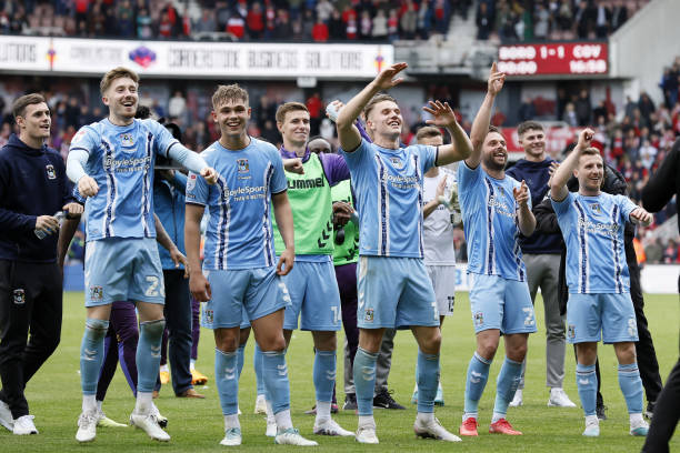 Coventry City will possibly go from League Two to Premier League