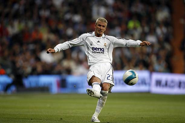 David Beckham English players who played for Real Madrid 