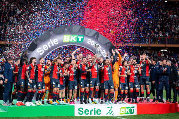 Genoa CFC newly promoted Serie A teams 2023/24
