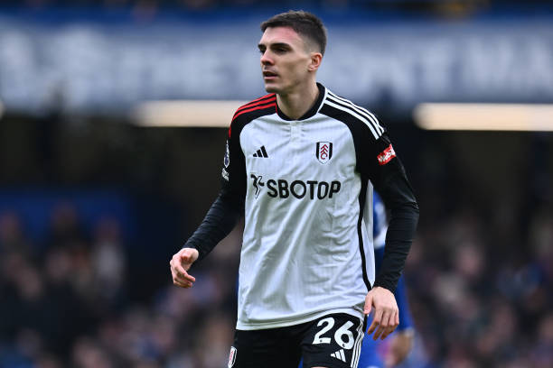 João Palhinha best defensive midfielders in the world LONDON, ENGLAND - JANUARY 13: Joao Palhinha of Fulham FC during the Premier League match between Chelsea FC and Fulham FC at Stamford Bridge on January 13, 2024 in London, England.