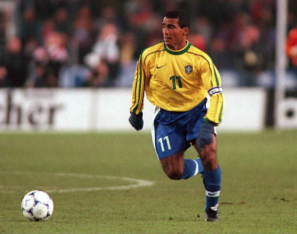 Romario best finishers in soccer history BRAZIL - MARCH 25: NATIONALMANNSCHAFT 1998 BRASILIEN/BRAZIL/BRA; ROMARIO/BRA - EINZELAKTION/ACTION