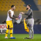 Why Do Soccer Players Swap Jerseys? STADIO ENNIO TARDINI, PARMA, ITALY - 2020/11/07: Luigi Sepe (L) of Parma Calcio and Bartlomiej Dragowski of ACF Fiorentina swap shirts at the end of the Serie A football match between Parma Calcio and ACF Fiorentina. The match ended 0-0 tie.