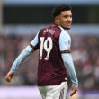 BIRMINGHAM, ENGLAND - MARCH 22: Jadon Sancho of Aston Villa during the Premier League match between Aston Villa and West Ham United at Villa Park on March 22, 2026 in Birmingham, England.
